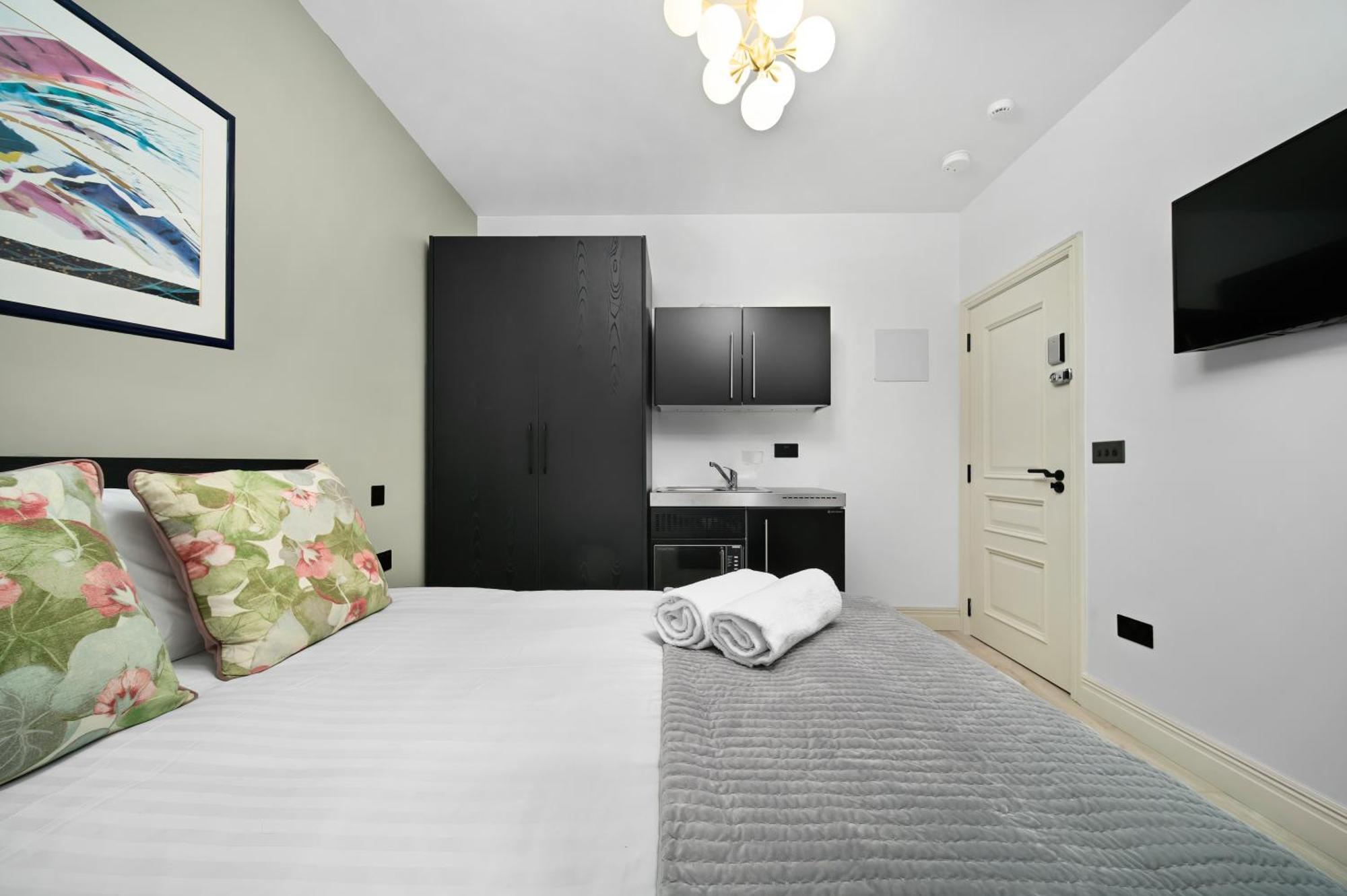 Nine Elms Modern Studio Apartments Londra Esterno foto