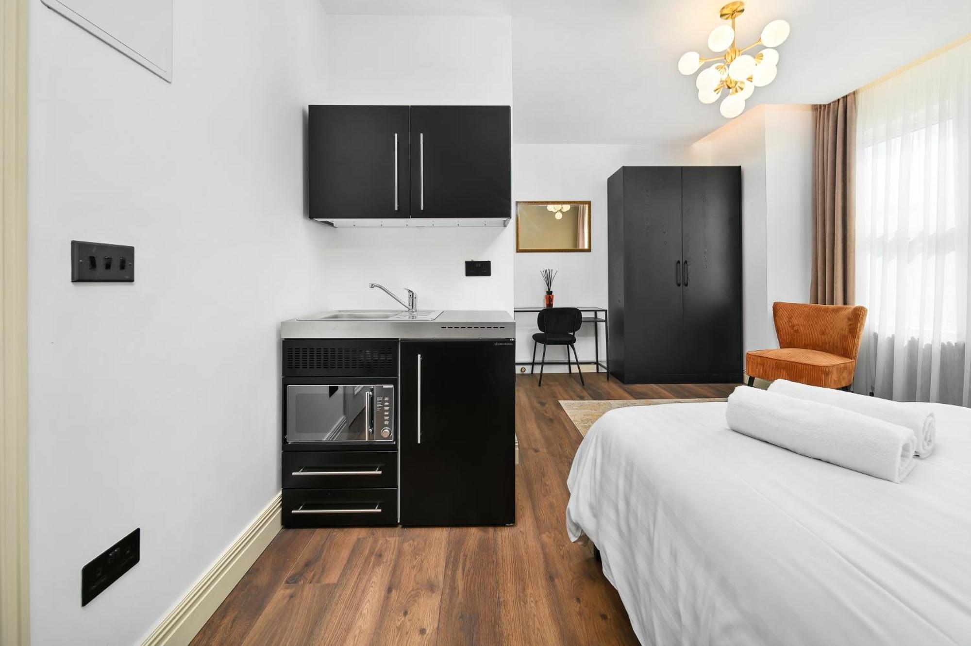 Nine Elms Modern Studio Apartments Londra Esterno foto