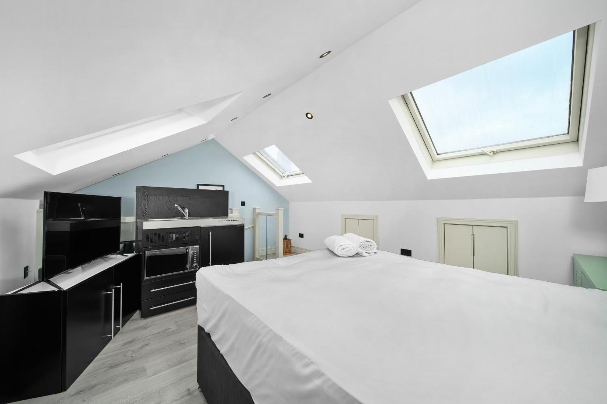 Nine Elms Modern Studio Apartments Londra Esterno foto