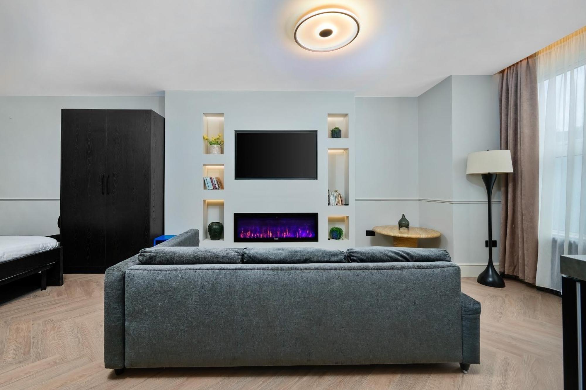 Nine Elms Modern Studio Apartments Londra Esterno foto